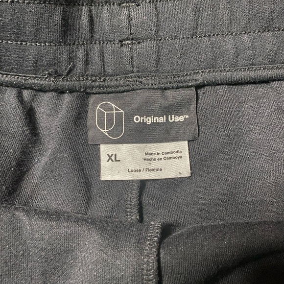 Original Use Men's Black Jogger Pants size XL - Picture 4 of 6